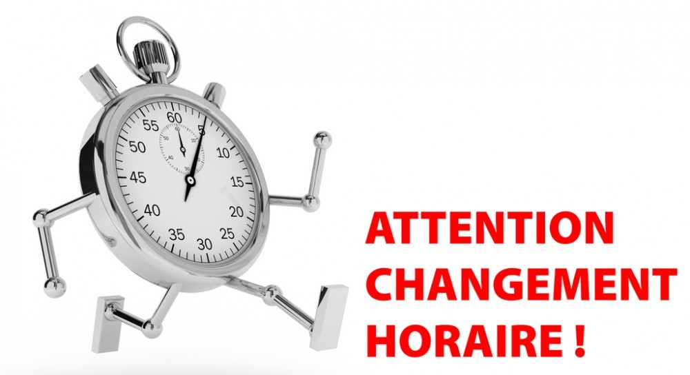 changement horaires agence la rochelle